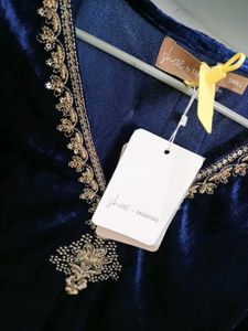 💓shae by Sassafras Elegant Velvet Kurta