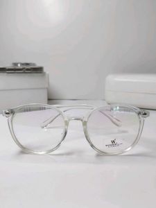 Clear Round Frame Eyeglasses