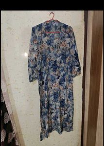 Floral frock with dubatta &amp; suit combo
