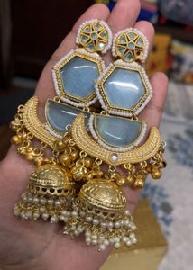 Elegant Kashmiri Jhumka Earrings