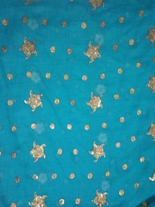 Beautiful Blue Dupatta