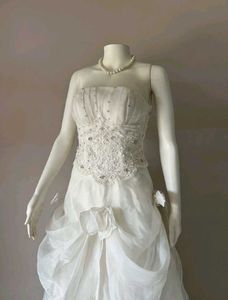 Stunning White Bridal Gown
