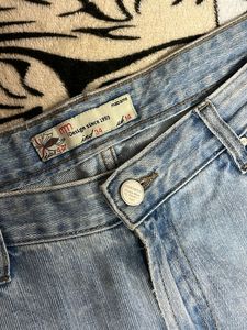 Madame Ripped Graphic Print Jeans