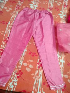 Elegant Pink Kurta Set with Dupatta
