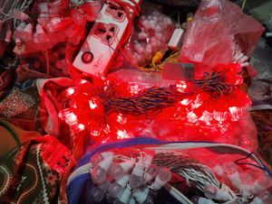 Red LED Decorative String Lights