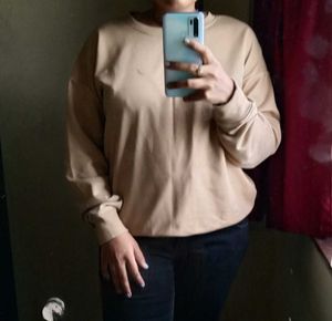 Beige Sweatshirt