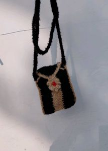 Crochet sling Bag for phone