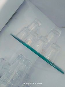 Set of Clear  mini Glasses