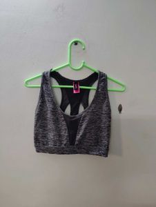 Gray Marl Sports Bra- Free size ✨