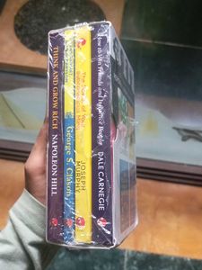 4-Book Set: Self-Help Classics