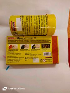Camel Oil Pastels &amp; Plastic Crayons Combo
