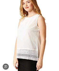 Very Beautiful H&M U,K Off White Top