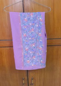 New unused Kashmiri Embroidered  Saree