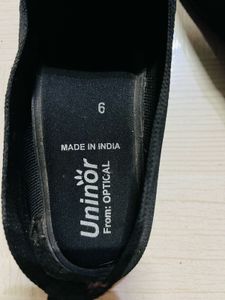 Black Loafer Style Flats