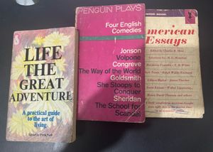 Three Books