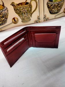 Leather Brown Men Wallet Purse