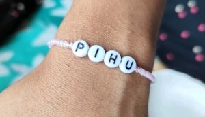 Personalized Beaded Friendship Bracelet