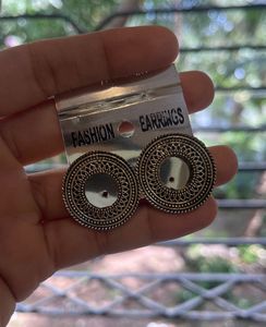 Round Jhumka Earrings