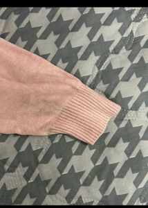 Chic Pink Knit Sweater