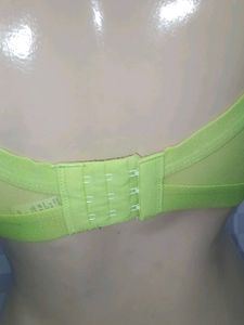 (200)Neon Green Sports Bra