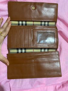 Vintage Check Wallet (Burberry Copy)