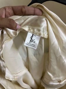 ethereal fairy satin cowl neck slip dress