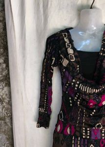 cowl neck bodycon