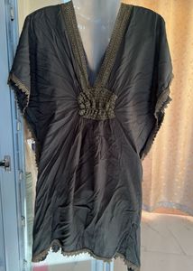 Elegant Flowy Kaftan Top