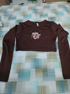 Brown Full Length Top