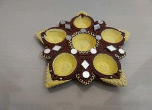 Panchomukhi Diya For Puja