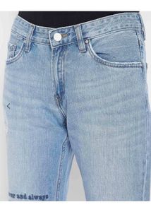 Madame Ripped Graphic Print Jeans