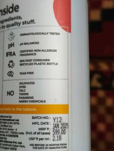 pack of 2, Kids Body Wash