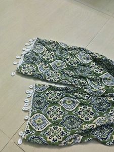 Printed Green Kurta