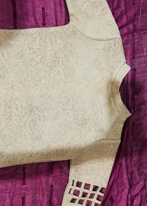 Stylish Cut-Out Sleeve Top