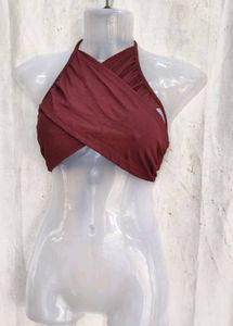 889. Cute wrap top