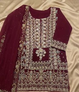 Elegant Embroidered Kurta Set