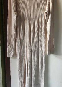 H&amp;M Ribbed Knit Midi Dress