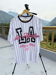 LA Sports Team Striped T-Shirt