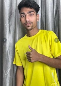 Men's Bright Yellow T-Shirt size-S