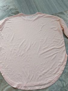 Light Pink Casual T-Shirt