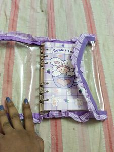 Cute Rabbit A5 Binder Notebook