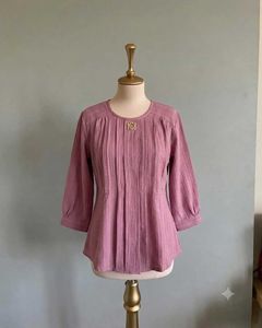 Y2k Vintage Mauve Top
