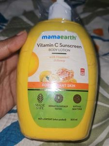 Mamaearth Vitamin C Sunscreen Body Lotion