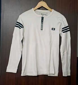 Men's Casual Zip Neck Long Sleeve Shirt