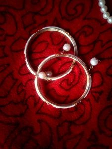 Elegant Pearl Jewellery Set