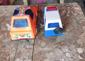 Vintage Toy Cars &amp; Binoculars Set