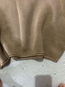 crop knit sweater
