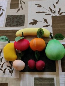 Decorative Faux Fruit Set -new, handmade