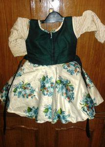 Beautiful Floral Party Dress for Girls