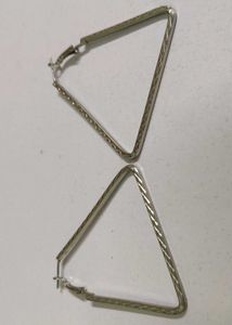 Set of 4 Geometric Hoop Earrings